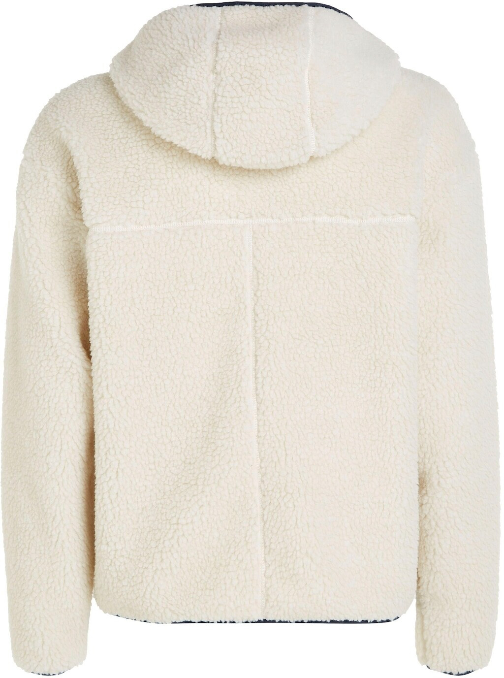 tommy jeans kapuzensweatjacke tjm sherpa zip thru hoodie