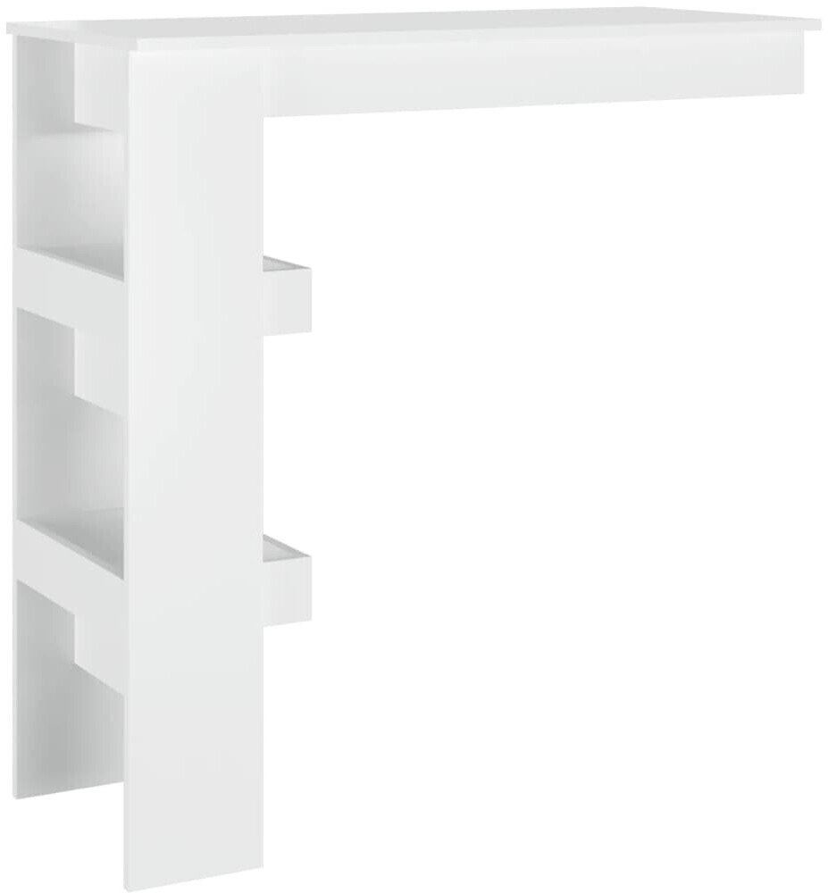 Photos - Other Furniture VidaXL Wall-mounted bar table 102x45x103.5 cm glossy white  (811787)