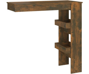Wall mounted bar outlet counter