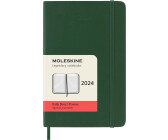Moleskine Classic 2024 Pocket Softcover green
