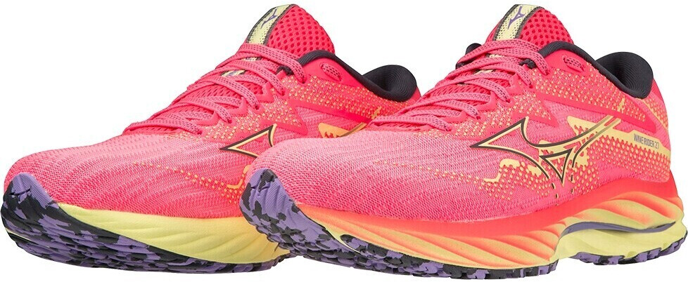 Mizuno wave rider store 17 bleue / jaune