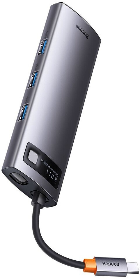 Baseus 8-in-1 USB-C Multi Dock grau ab 74,95 € | Preisvergleich bei ...