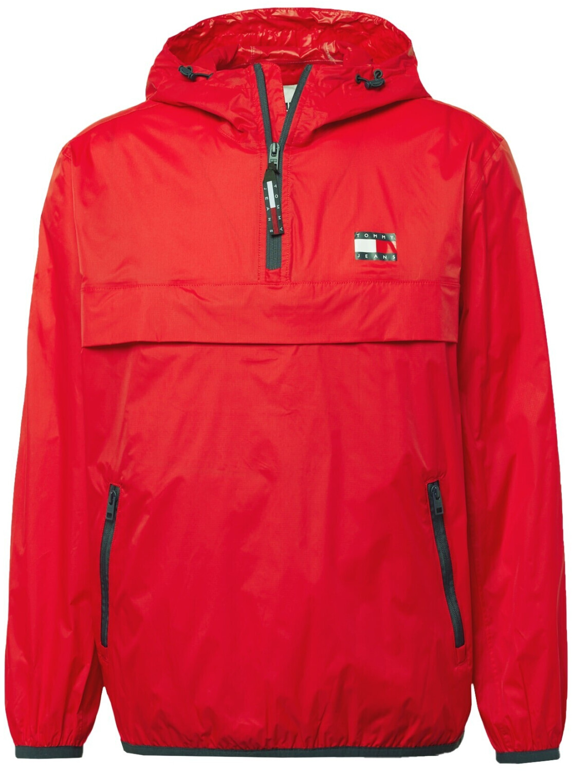 Tommy Hilfiger Packable Popover Chicago Windbreaker (DM0DM15906) red