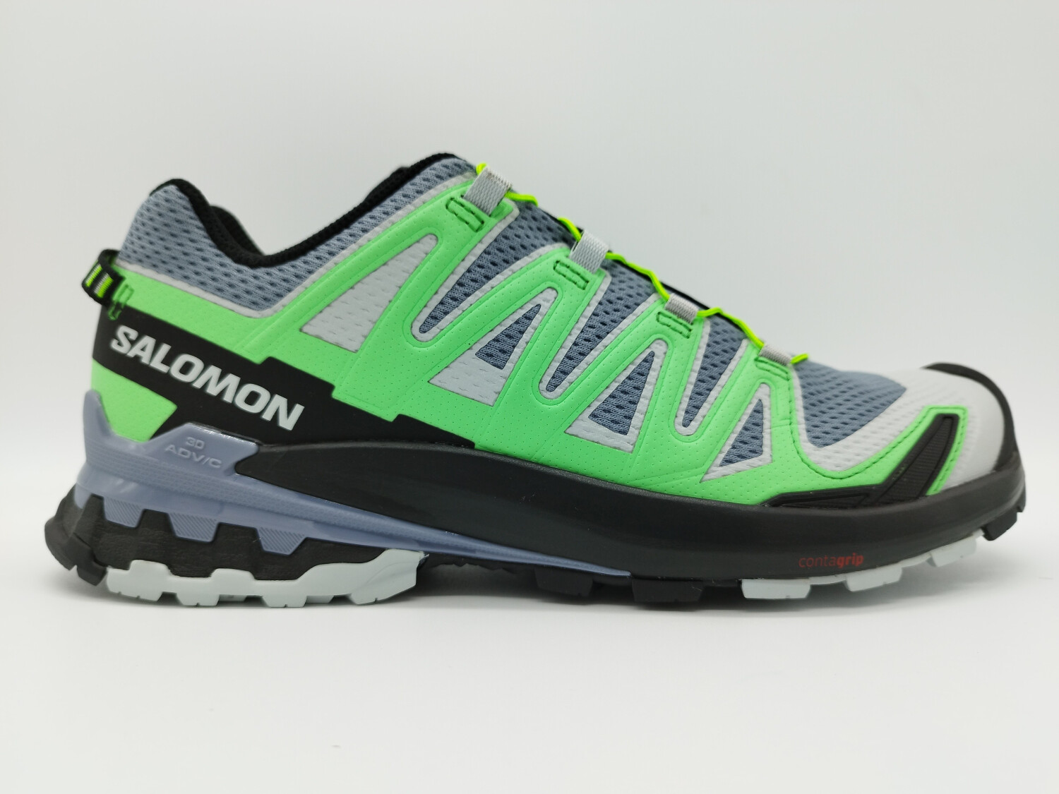 Salomon Xa Pro 3D V9 flint stone/green gecko/black