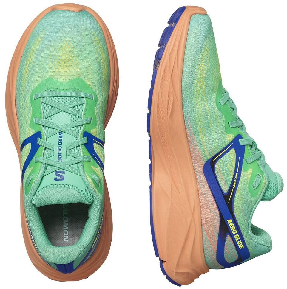 Salomon Aero Glide Running Shoes green Women ab 44 90 Preisvergleich bei idealo