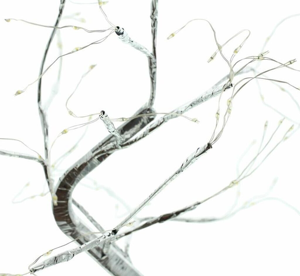Dekoleidenschaft Lichterbaum 108 LED H45 cm silber (770187) ab 27