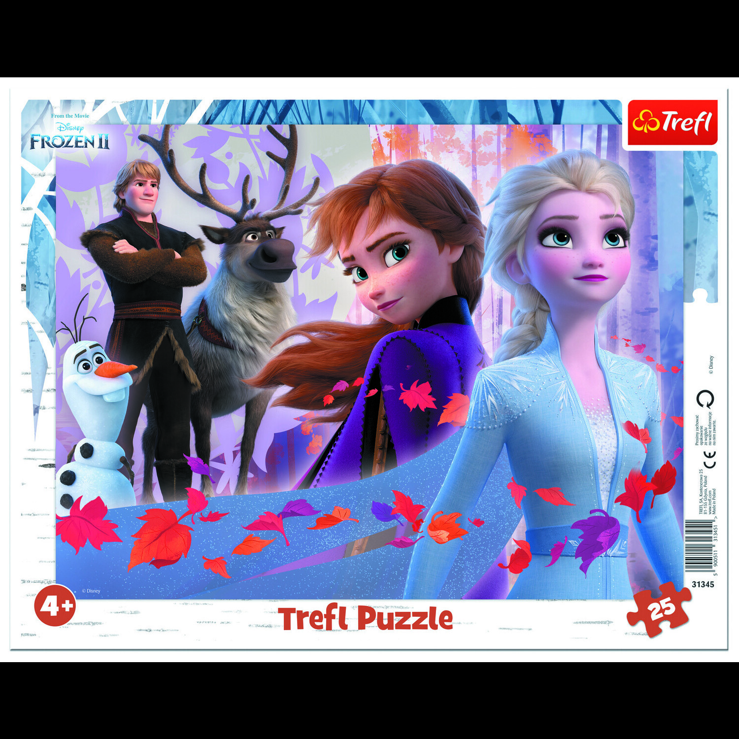 Trefl Rahmenpuzzle Frozen 25 Teile Ab 565 € Preisvergleich Bei Idealode 