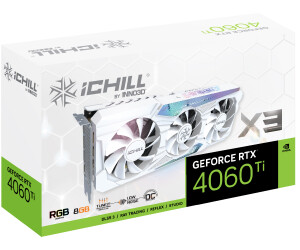 Inno3D GeForce RTX 4060 Ti 8GB iChill X3 White ab 1.471,27 Inno3D GeForce RTX 4060 Ti 8GB iChill X3 White ab 1.471,27