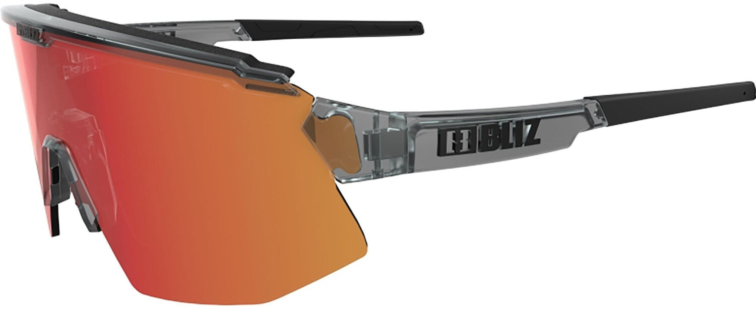 Bliz Eyewear Breeze transparent dark/brown w red multi