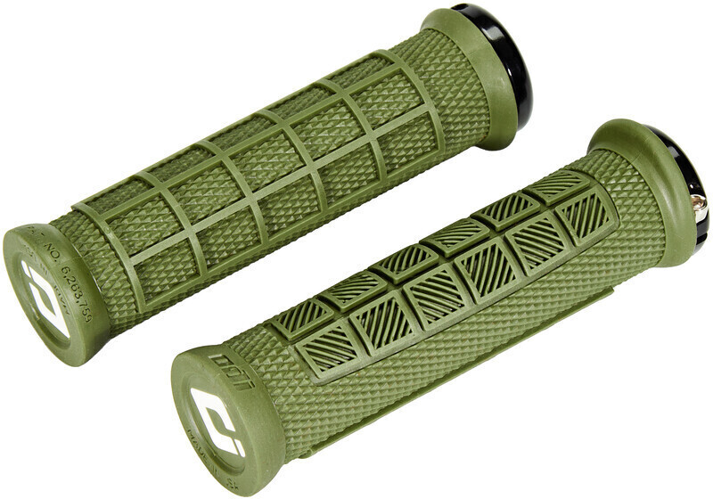 ODI Elite Pro Lock-On MTB Grips 130mm army green