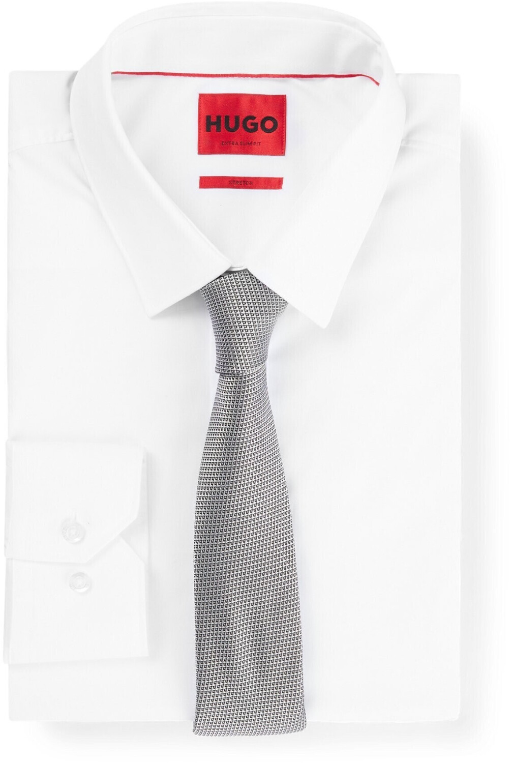 Hugo Dezent gemusterte Krawatte dunkelgrau € 6 Tie Style Seiden-Jacquard cm - Preisvergleich bei (50496030) ab | aus 34,99