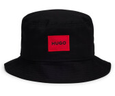Fila - CAPPELLO DA PESCATORE BLOCKED BUCKET HAT BLACK IRIS/TRUE RED