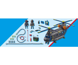 Helicoptero playmobil shop city action