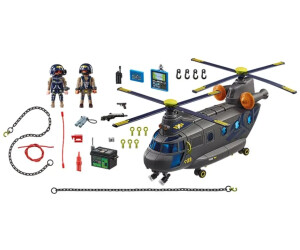 Playmobil Hélicoptère De Sauvetage 70048 Multicolore