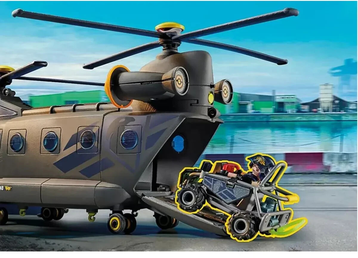 71149 – Playmobil City Action - Hélicoptère des forces spéciales