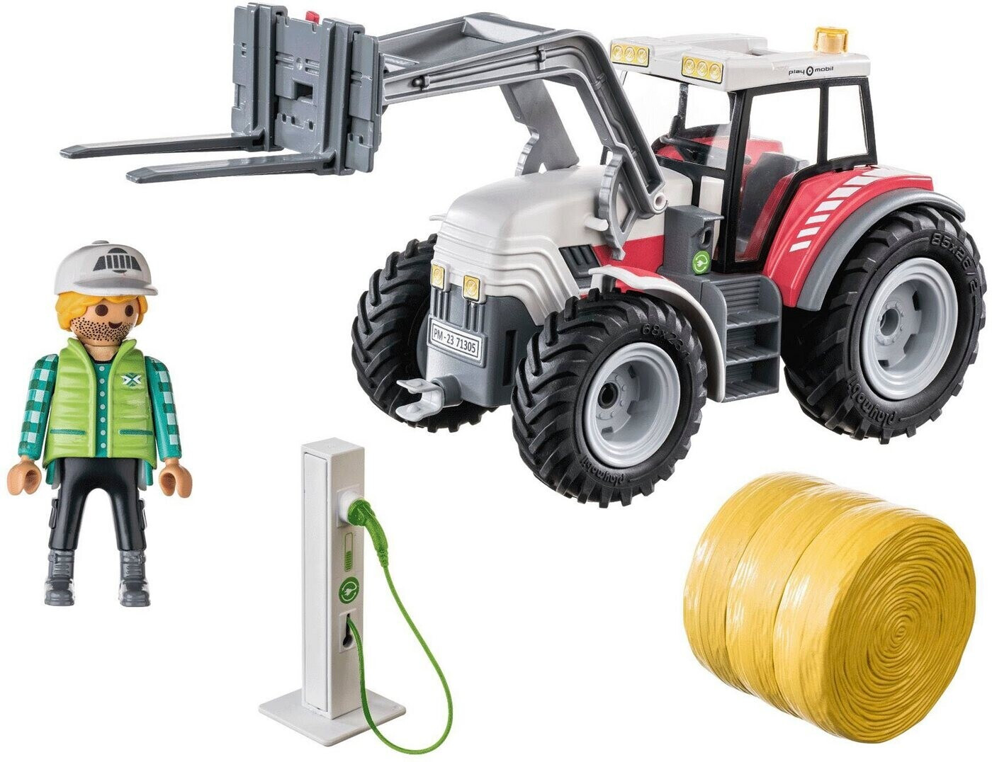 Agriculteur avec tracteur Playmobil 4143, Playmobil