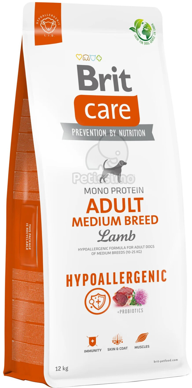 Brit Care Dog Hypoallergenic Adult Medium Breed 12kg