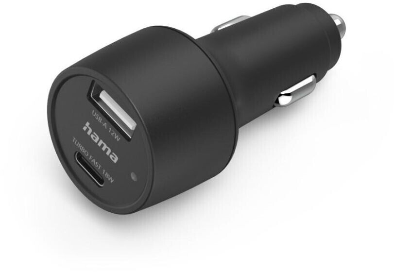 Hama USB-C + USB-A Kfz-Ladegerät 30W ab 10,79 €