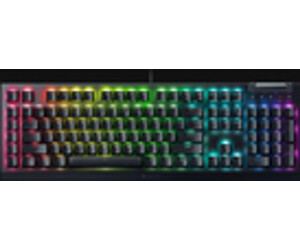 Razer BlackWidow V4 Mechanische Gaming-Tastatur – Mit Chroma RGB, 6 Makro-Tasten & Handgelenkstütze | FR-Layout Schwarz
