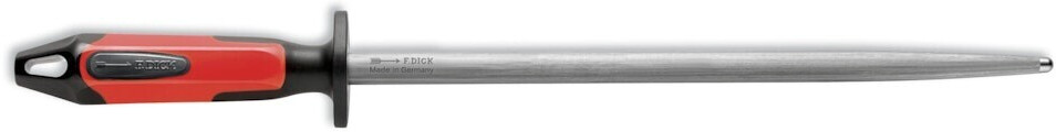 Friedr.Dick Sharpening steel Finecut round 30 cm red black