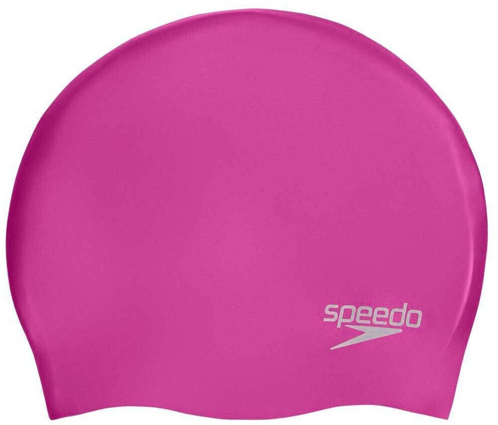 Photos - Other for Swimming Speedo Plain Moulded Swimming Cap  pink (8-70990A657)