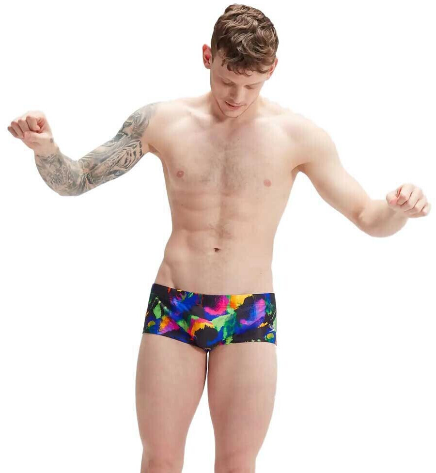 Speedo Club Training Allover 13.5 Cm Swimming Brief (8-00335415866) multicolor