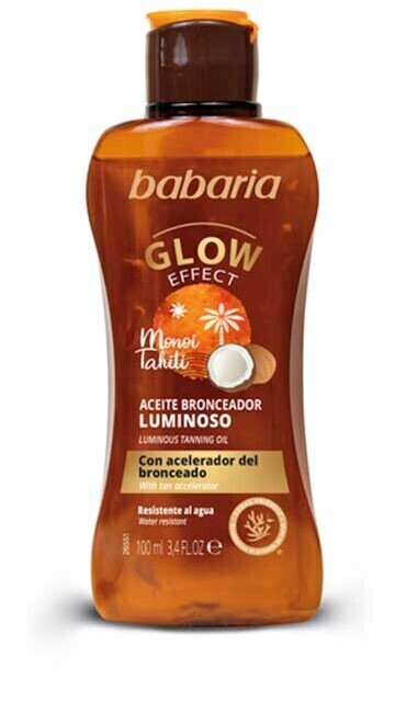 Photos - Sun Skin Care Babaria Babaria Glow Effect Tanning Oil (100 ml)