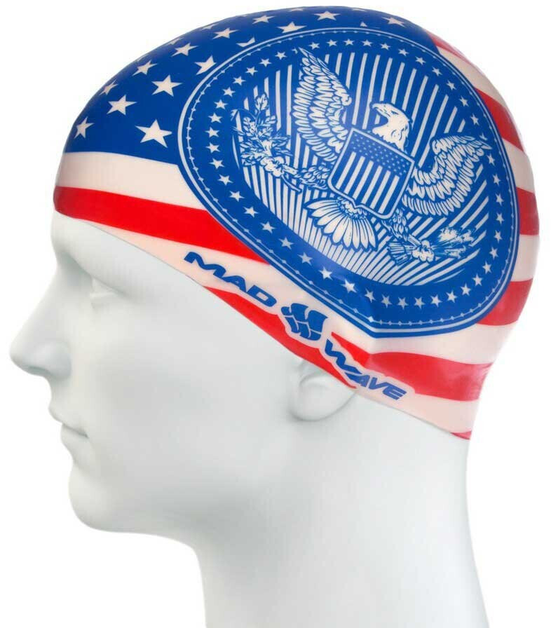 Mad Wave Usa Swimming Cap (M055303000W) red ab 13,99 € Preisvergleich