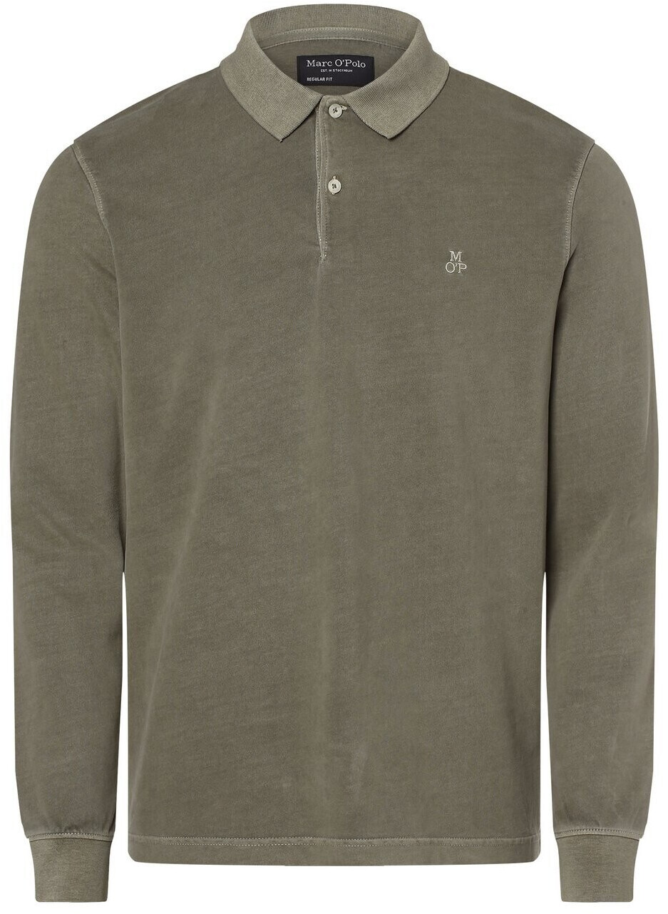 Marc O'Polo Longsleeve-Poloshirt Jersey Regular (B21223655004) olive