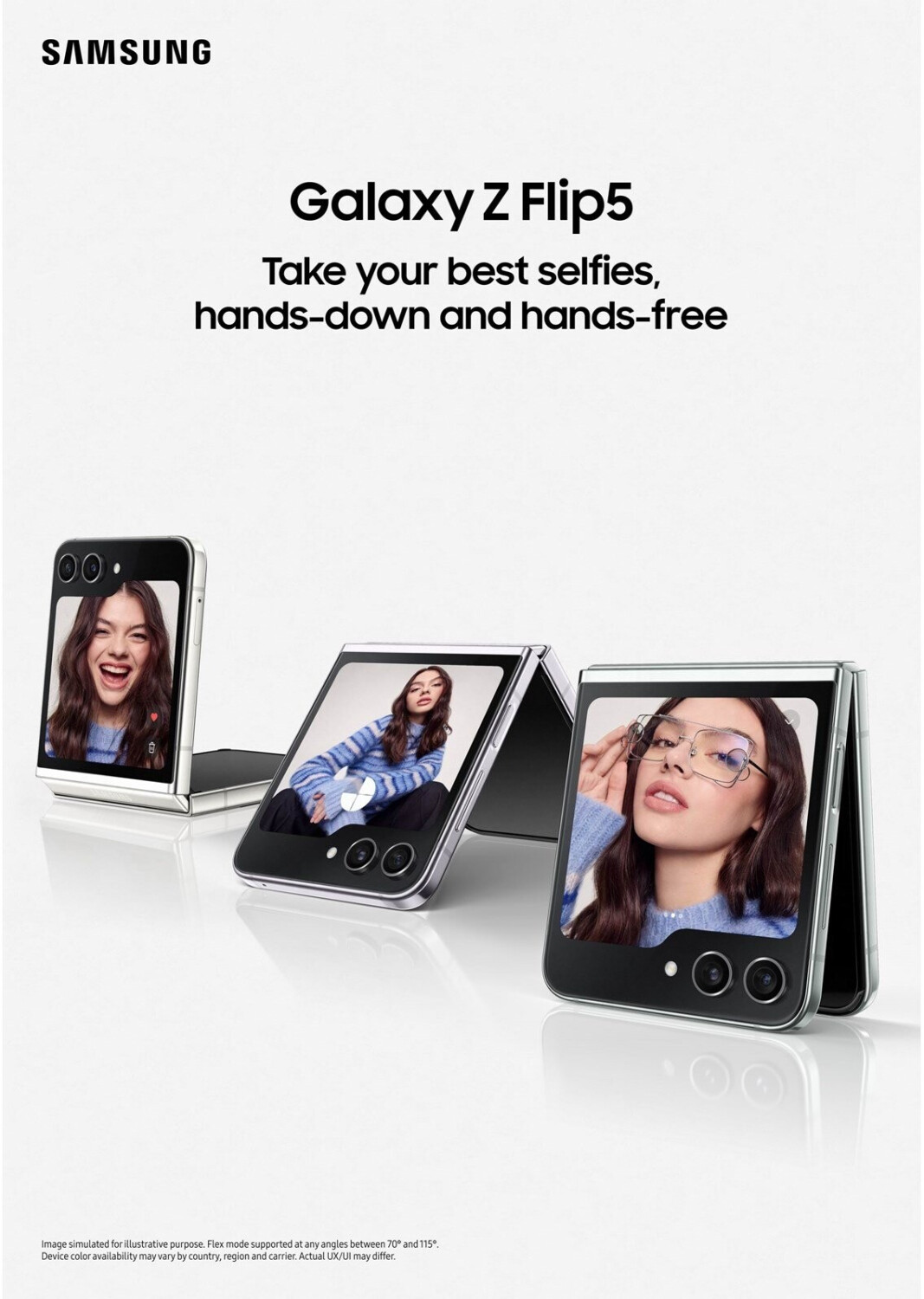 Obtenga el Samsung Galaxy Z Flip256 de 5 GB, lavanda