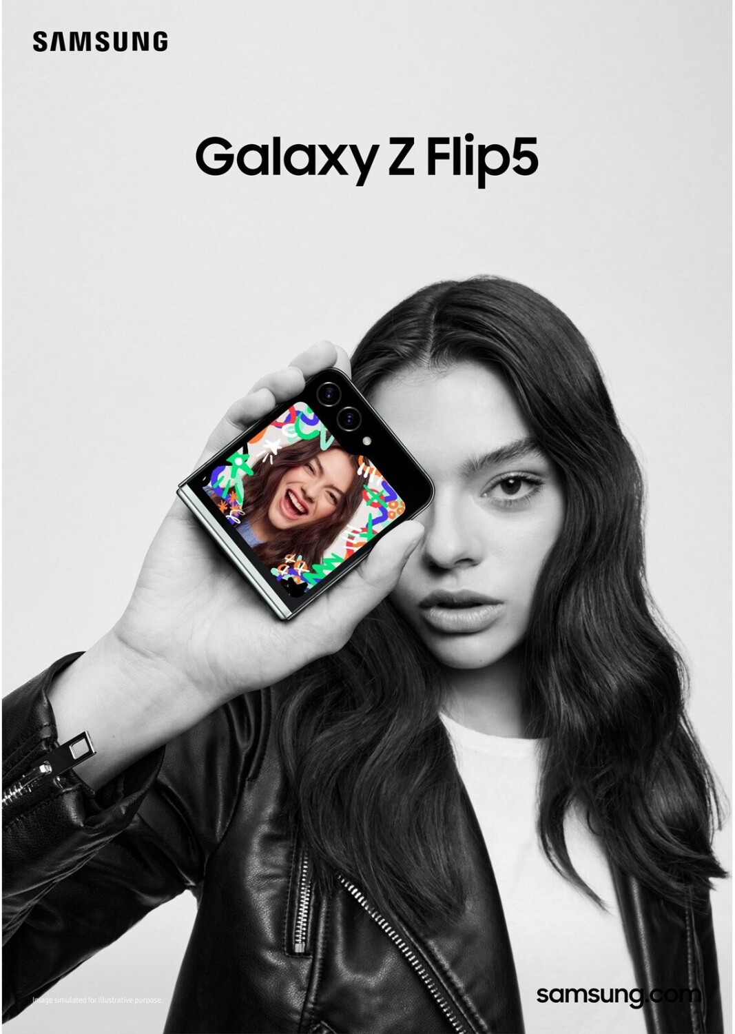 Obtenga el Samsung Galaxy Z Flip256 de 5 GB, lavanda