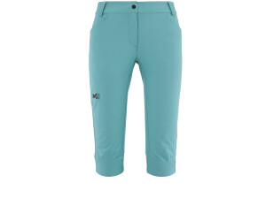 Pantalon De Randonnée Millet Trekker 3/4 Femme - Coupe Confortable - Stretch - Poche Cuisse Zippée