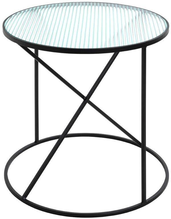 HAKU Side table black Ø 50 cm x 50 cm- 23588