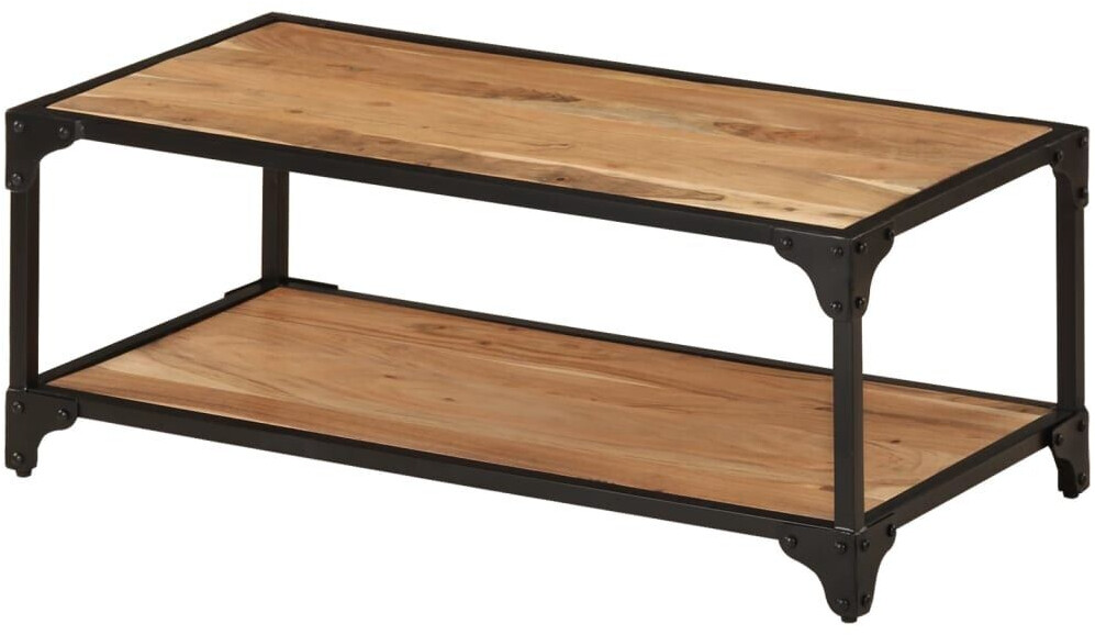 vidaXL Coffee table 90x45x35 cm solid acacia wood