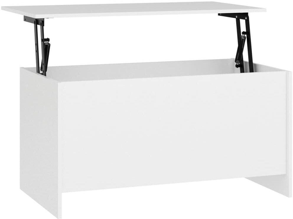 Photos - Coffee Table VidaXL  white 102x55.5x52.5 cm Engineered wood 