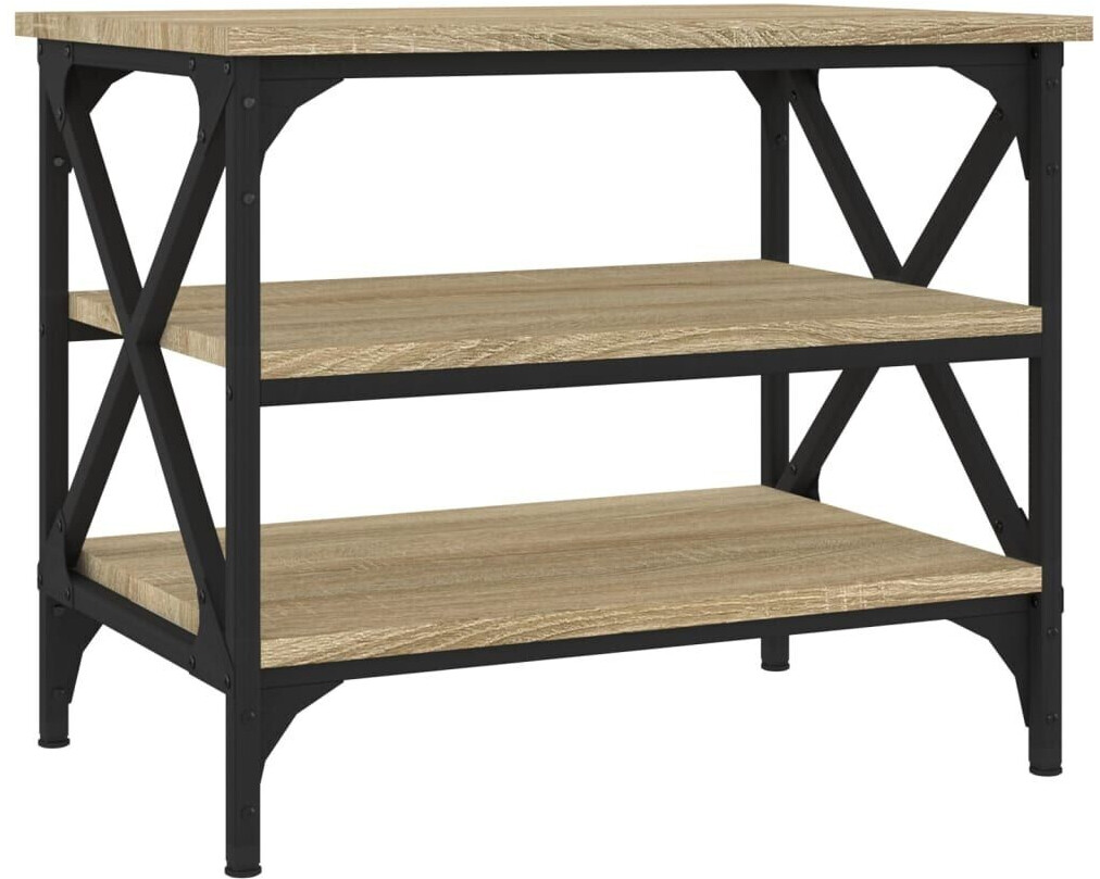 Photos - Coffee Table VidaXL Side table Sonoma oak 55x38x45 cm Engineered wood 