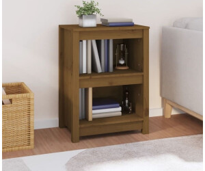 vidaXL Bücherregal Honigbraun 50x35x68 cm Massivholz Kiefer