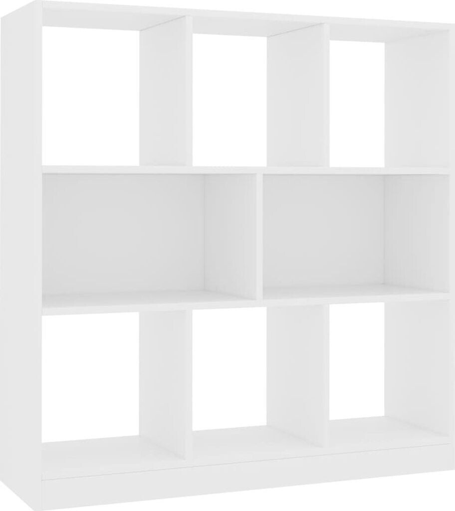 vidaXL Bücherregal Weiß 97,5×29,5×100 cm Holzwerkstoff