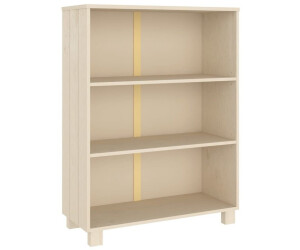 vidaXL Bücherschrank HAMAR Honigbraun 85x35x112 cm Massivholz Kiefer