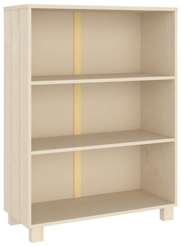 vidaXL Bücherschrank HAMAR Honigbraun 85x35x112 cm Massivholz Kiefer