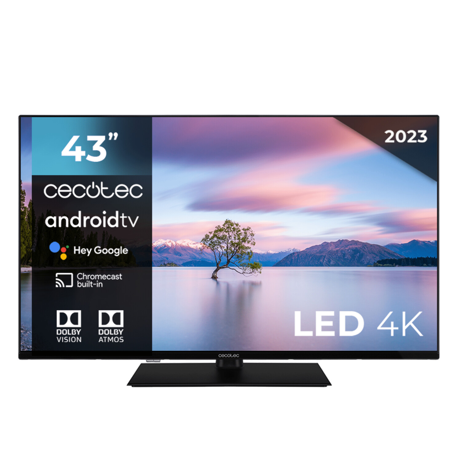 Smart TV Cecotec A2 series ALU20050 4K Ultra HD 50 LED HDR10 Dolby Vision  
