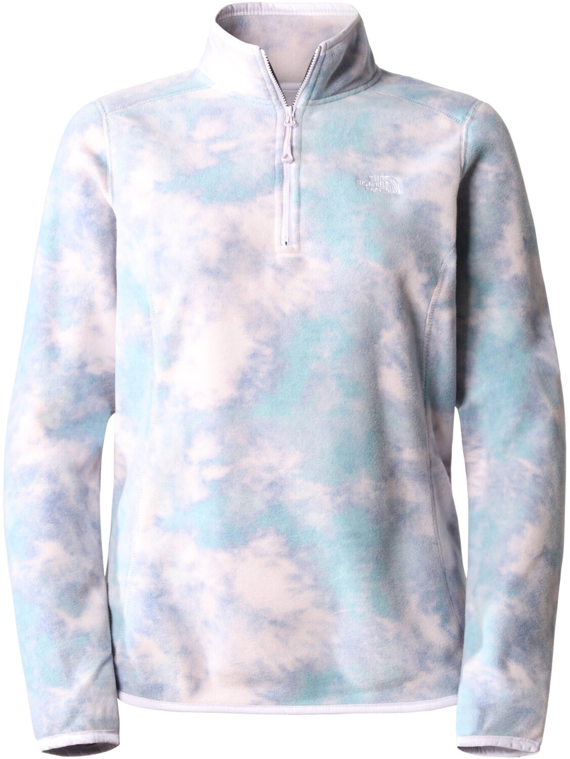 Lavender quarter zip top