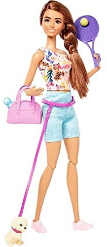 Barbie tennis doll hot sale