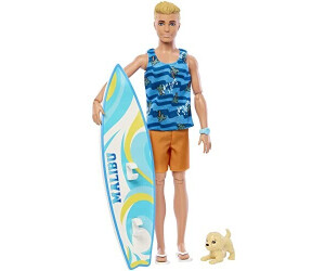 Barbie Ken with surfboard HPT50 au meilleur prix sur idealo