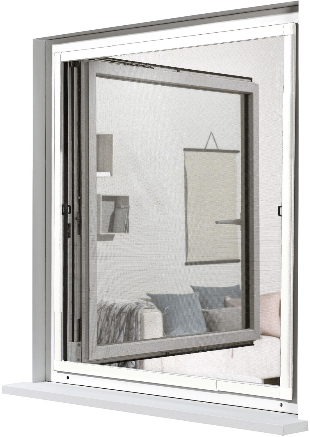 Livarno Home Fenster-Insektenschutz 120x140 cm ab 32,99