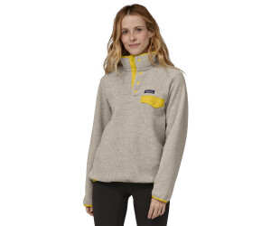 Buy Patagonia Women s Lightweight Synchilla Snap T Fleece Pullover 25455 oatmeal heather w shine yellow from 120.00 Today Best Deals on idealo