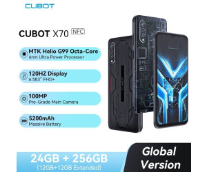 Comprar Cubot X70 - 12 GB RAM - Cámara 100 MP - Color negro