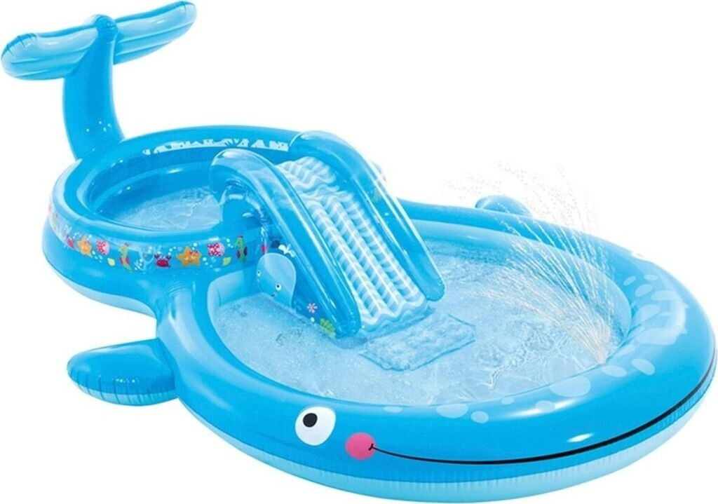 Intex Whale Inflatable Pool 373x234x99 cm (57176)