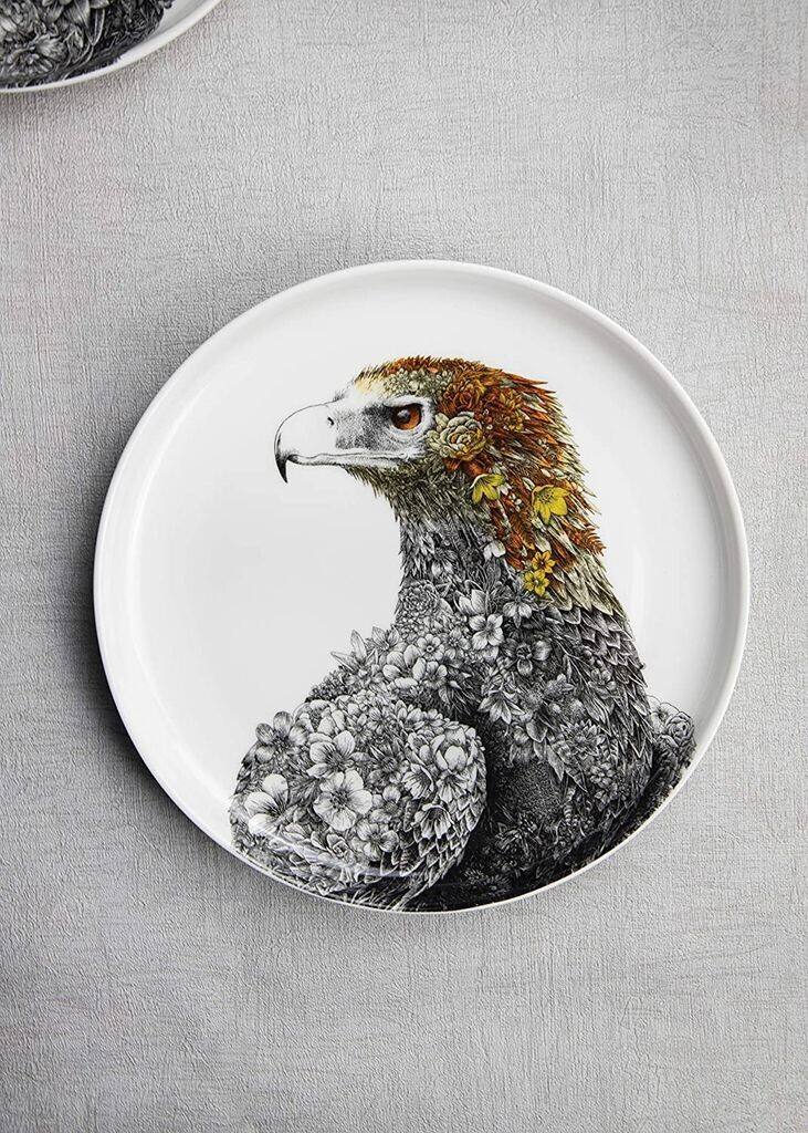 Maxwell & Williams Marini Ferlazzo Owl ontbijtbord 20 cm • Wit • de