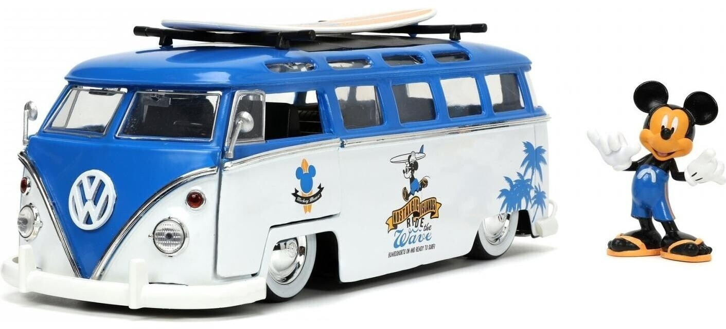 Jada Hollywood Rides Disney Mickey VW Van with Figure (253075001)
